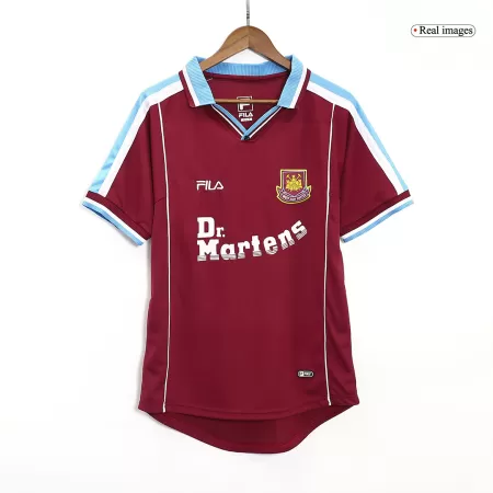 West Ham United Home Retro Soccer Jersey 1999/1 - acejersey
