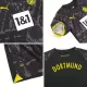Kid's Borussia Dortmund Away Jerseys Kit(Jersey+Shorts) 2023/24 - acejersey