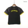 Kid's Borussia Dortmund Away Jerseys Kit(Jersey+Shorts) 2023/24 - acejersey