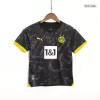 Kid's Borussia Dortmund Away Jerseys Kit(Jersey+Shorts) 2023/24 - acejersey