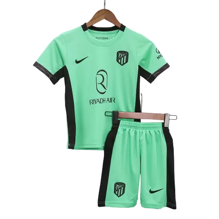 Kid's Atletico Madrid Third Away Soccer Jersey Kit(Jersey+Shorts) 2023/24 - acejersey