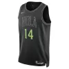 Men's New Orleans Pelicans Brandon Ingram #14 Black Swingman Jersey 2023/24 - City Edition - acejersey