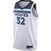 Men's Minnesota Timberwolves Karl-Anthony Towns #32 White Swingman Jersey - Association Edition - acejersey