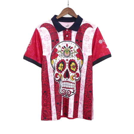 Men's Chivas Day of the Dead Soccer Jersey 2023/24 - Fans Version - acejersey