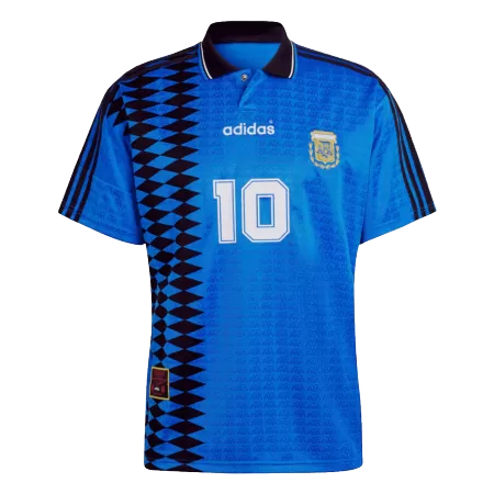 Argentina #10 Away Retro Soccer Jersey 1994 - acejersey