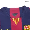 Barcelona MESSI #10 Home Retro Long Sleeve Soccer Jersey 2014/15 - acejersey