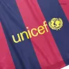 Barcelona MESSI #10 Home Retro Long Sleeve Soccer Jersey 2014/15 - acejersey