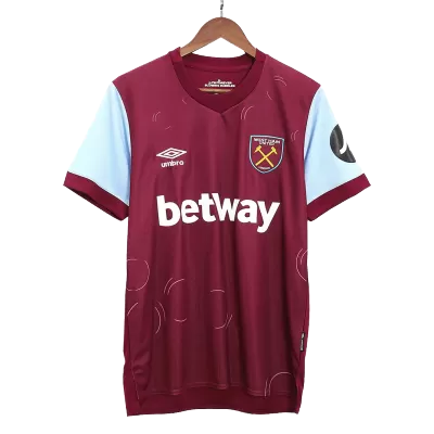 Men's West Ham United Home Soccer Jersey 2023/24 - acejersey