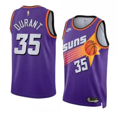 Men's Phoenix Suns Kevin Durant #35 Purple Swingman Jersey 2022/23 - Classic Edition - acejersey