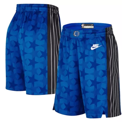 Men's Orlando Magic Royal Swingman Basketball Shorts 2023/24 - Classic Edition - acejersey