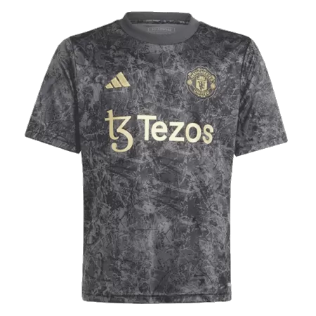 Manchester United Stone Roses Pre-Match Soccer Jersey 2023/24 - acejersey