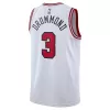 Men's Chicago Bulls Andre Drummond #3 White Swingman Jersey - Association Edition - acejersey