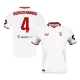 Men's Sevilla SERGIO RAMOS #4 Home Soccer Jersey 2023/24 - Fans Version - acejersey