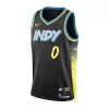 Men's Indiana Pacers Tyrese Haliburton #0 Black Swingman Jersey 2023/24 - City Edition - acejersey