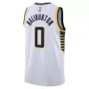 Men's Indiana Pacers Tyrese Haliburton #0 White Swingman Jersey - Association Edition - acejersey