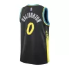 Men's Indiana Pacers Tyrese Haliburton #0 Black Swingman Jersey 2023/24 - City Edition - acejersey