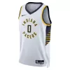 Men's Indiana Pacers Tyrese Haliburton #0 White Swingman Jersey - Association Edition - acejersey