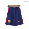 Kid's Barcelona Retro Home Jerseys Kit(Jersey+Shorts) 2014/15 - acejersey