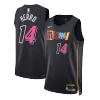 Men's Miami Heat Tyler Herro #14 Black Swingman Jersey 2021/22 - City Edition - acejersey