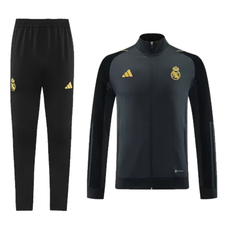 Real Madrid Gray Training Kit 2023/24 For Adults - acejersey