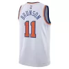 Men's New York Knicks Jalen Brunson #11 White Swingman Jersey 2022/23 - Association Edition - acejersey