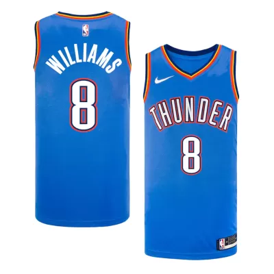 Men's Oklahoma City Thunder JALEN WILLIAMS #8 Swingman Jersey - Icon Edition - acejersey