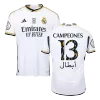 Authentic CAMPEONES #13 Real Madrid Home Soccer Jersey 2023/24 - Campeones Supercopa - acejersey