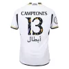 Authentic CAMPEONES #13 Real Madrid Home Soccer Jersey 2023/24 - Campeones Supercopa - acejersey