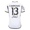 CAMPEONES #13 Real Madrid Home Soccer Jersey 2023/24 - Campeones Supercopa - acejersey