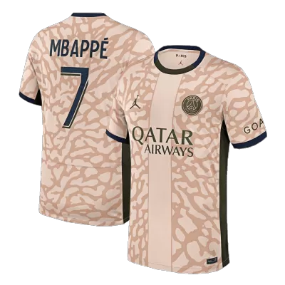 Men's PSG MBAPPÉ #7 Fourth Away Soccer Jersey 2023/24 - acejersey