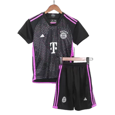 Kid's Bayern Munich Away Jerseys Kit(Jersey+Shorts) 2023/24 - acejersey