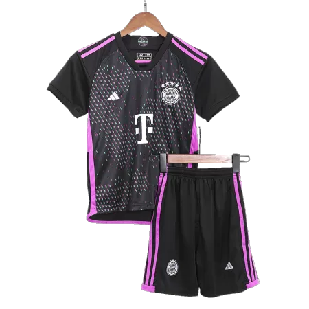 Kid's Bayern Munich Away Jerseys Kit(Jersey+Shorts) 2023/24 - acejersey