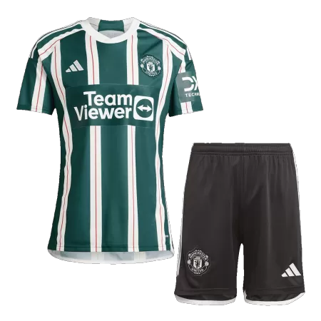 Men's Manchester United Away Jersey (Jersey+Shorts) Kit 2023/24 - acejersey