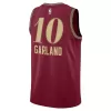 Men's Cleveland Cavaliers Darius Garland #10 Wine Swingman Jersey 2023/24 - City Edition - acejersey