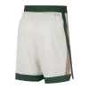 Men's Boston Celtics Cream Swingman Basketball Shorts 2023/24 - City Edition - acejersey