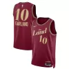 Men's Cleveland Cavaliers Darius Garland #10 Wine Swingman Jersey 2023/24 - City Edition - acejersey