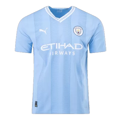 Manchester City Home Soccer Jersey 2023/24 - Player Version - acejersey