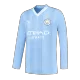 Men's Manchester City Home Long Sleeve Soccer Jersey 2023/24 - acejersey