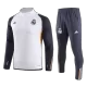 Real Madrid 1/4 Zipper White Tracksuit Kit(Top+Pants) 2023/24 for Adults - acejersey
