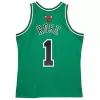 Men's Chicago Bulls Derrick Rose #1 Green Hardwood Classics Swingman Jersey 2008/09 - acejersey