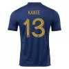 Men's France KANTE #13 Home Jersey World Cup 2022 - Fans Version - acejersey