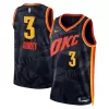 Men's Oklahoma City Thunder JOSH GIDDEY #3 Swingman Jersey 2023/24 - City Edition - acejersey