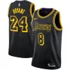 Men's Los Angeles Lakers Kobe Bryant Black Mamba Swingman Jersey - acejersey