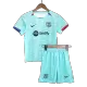 Kid's Barcelona Third Away Jerseys Kit(Jersey+Shorts) 2023/24 - acejersey