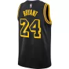 Men's Los Angeles Lakers Kobe Bryant Black Mamba Swingman Jersey - acejersey