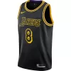 Men's Los Angeles Lakers Kobe Bryant Black Mamba Swingman Jersey - acejersey