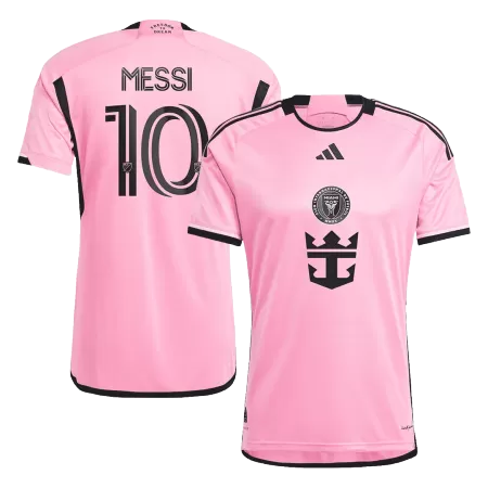 Inter Miami CF MESSI #10 Home Soccer Jersey 2024 - Player Version - acejersey