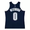 Men's Oklahoma City Thunder Russell Westbrook #0 Hardwood Classics Jersey 2015/16 - acejersey