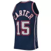 Men's Brooklyn Nets Vince Carter #15 Navy Hardwood Classics Swingman Jersey 2006/07 - acejersey