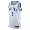 Men's Minnesota Timberwolves Anthony Edwards #5 Swingman Jersey 2023/24 - Classic Edition - acejersey